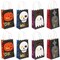 24 Pack Halloween Paper Goodie Bags with Handles for Kids Trick or Treat Candy Gift, Party Favor Supplies, 4 Designs